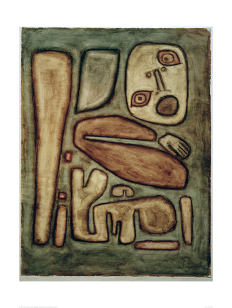 Outbreak Of Fear Iii by Paul Klee Pricing Limited Edition Print image