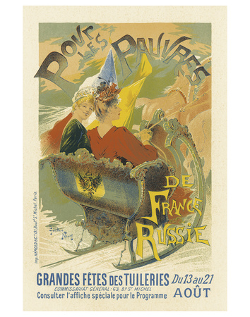 Grande Fete Des Tuileries Pour Les Pauvres De France Russie by Gaston Noury Pricing Limited Edition Print image