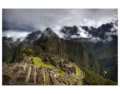 Machu Picchu Sunny Traditional by Nish Nalbandian Pricing Limited Edition Print image