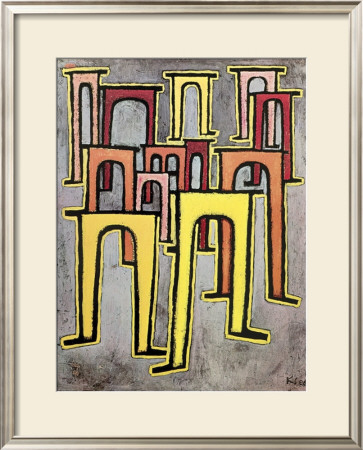 Viaducts Break Ranks by Paul Klee Pricing Limited Edition Print image