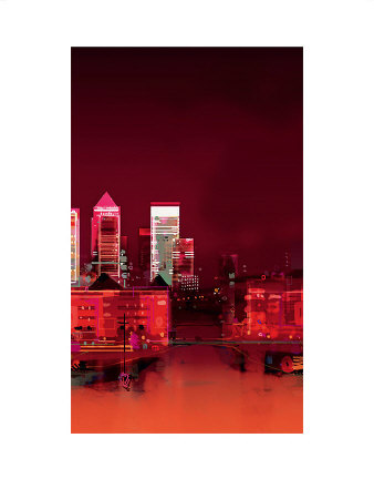 Canary Wharf by Christopher Farrell Pricing Limited Edition Print image
