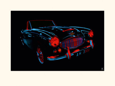 Auto Neon Iv by Didier Mignot Pricing Limited Edition Print image