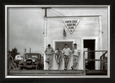 Waiting For A Swell, 1940 by Doc Ball Pricing Limited Edition Print image