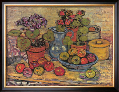 Cinerarias And Fruit by Maurice Brazil Prendergast Pricing Limited Edition Print image