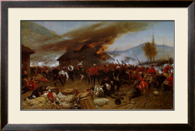 The Defence Of Rorke's Drift by Alphonse Marie De Neuville Pricing Limited Edition Print image