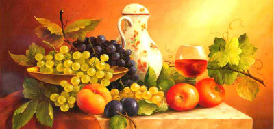 Still Life With Fruits I by Fasani Pricing Limited Edition Print image