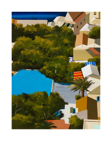 City In The Sun 1 by Gregory Garrett Pricing Limited Edition Print image