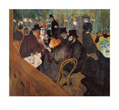 At The Moulin Rouge by Henri De Toulouse-Lautrec Pricing Limited Edition Print image