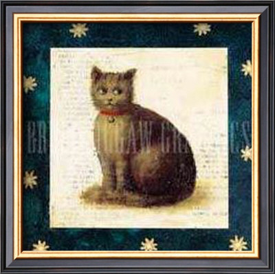 Cat Sitting by Mary Mackey Pricing Limited Edition Print image