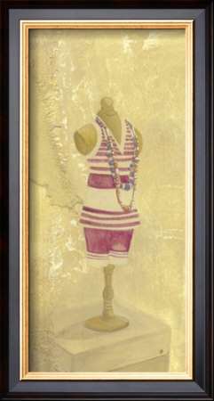 Mannequin With Short Set And Necklaces by Cuca Garcia Pricing Limited Edition Print image