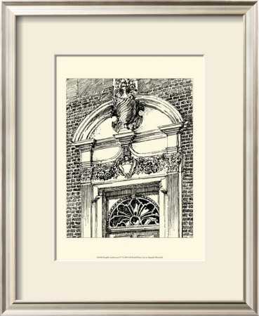 English Architecture Iv by Reginald Blomfield Pricing Limited Edition Print image