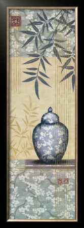 Bamboo And Blossom I by Linda Wood Pricing Limited Edition Print image