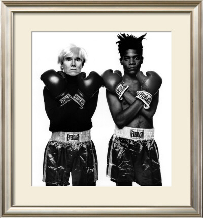 Andy Warhol And Jean-Michel Basquiat by Michael Halsband Pricing Limited Edition Print image