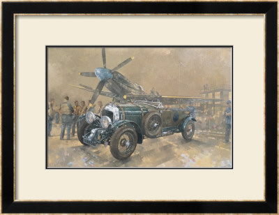 Bentley And Spitfire by Peter Miller Pricing Limited Edition Print image