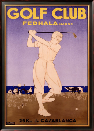 Golf Cup, Fedhala Maroc by Majorelle Pricing Limited Edition Print image