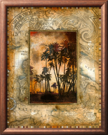 Tahitian Sunset Ii by John Douglas Pricing Limited Edition Print image