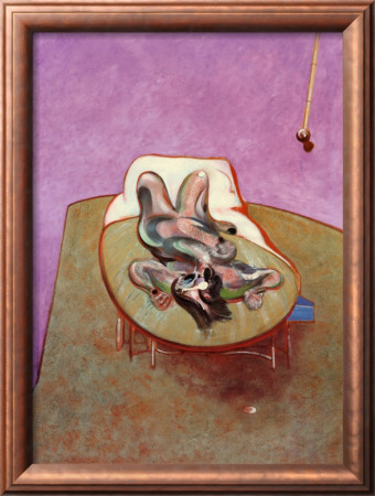Reclining Figure, 1966 by Francis Bacon Pricing Limited Edition Print image