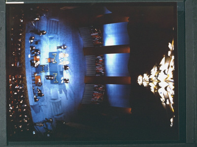 Overhead View Of Stage And Seated Delegates At Conference To Adopt Un Charter by Gjon Mili Pricing Limited Edition Print image