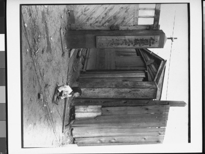 Small South Korean Child Sitting Alone In Street And Crying by Ronald L. Hancock Pricing Limited Edition Print image