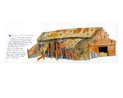 Broken Barn by John Woolley Pricing Limited Edition Print image