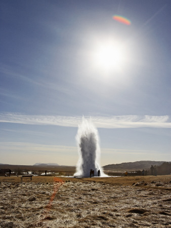 Geyser, Iceland by Atli Mar Pricing Limited Edition Print image