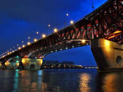 Seongsu Bridge by Jon Asay Pricing Limited Edition Print image