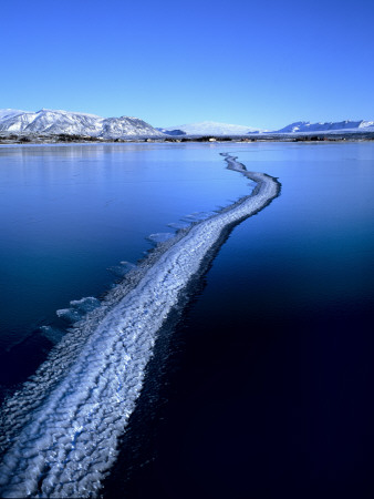 Sea And Winter Landscape, Iceland by Kristjan Maack Pricing Limited Edition Print image