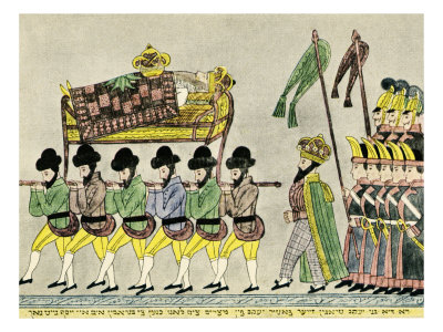 Joseph's Brothers Carry Jacob From Egypt To Canaan To Be Buried by Gustave Dore Pricing Limited Edition Print image