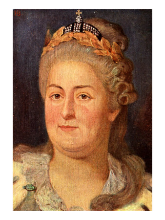 Catherine The Great Of Russia, 1729-1796 by Cyrus Cuneo Pricing Limited Edition Print image