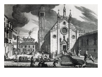 Venice, Church Of The Frari by Hugh Thomson Pricing Limited Edition Print image