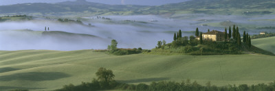 Misty Morning At The 'Belvedere', Val D' Orcia, Tuscany by Joe Cornish Pricing Limited Edition Print image