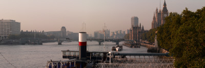 Victoria Embankment, Westminster, London by Richard Bryant Pricing Limited Edition Print image