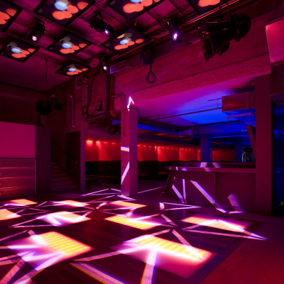 Matter, The O2, Peninsula Square, London, Dance Floor And Red Light by G Jackson Pricing Limited Edition Print image