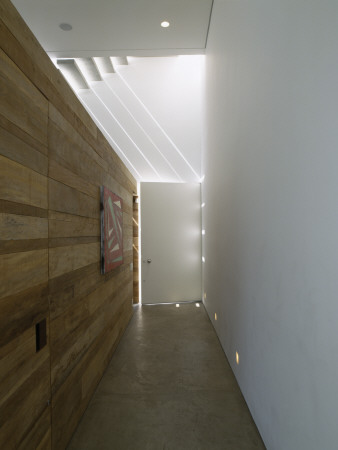 Casa Cinza, Sao Paulo, Corridor, Architect: Isay Weinfeld by Alan Weintraub Pricing Limited Edition Print image