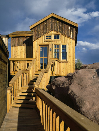 Hauer House, Utah, 1992, Exterior, Architect: Dick Knecht by Alan Weintraub Pricing Limited Edition Print image