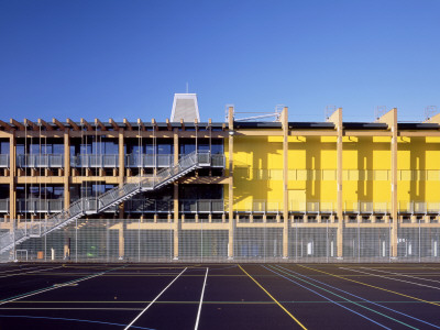 Mossbourne Community Academy, Downs Park Road, Hackney, London by Ben Luxmoore Pricing Limited Edition Print image