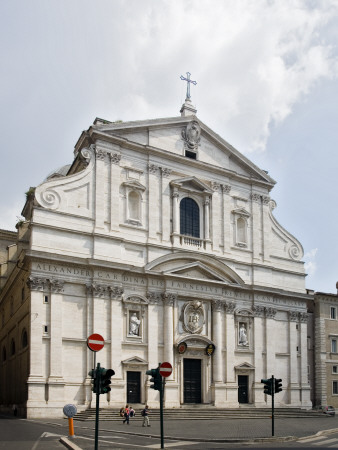 Chiesa Del Sacro Nome Di Ges?? - Church Of The Gesu, Rome, Italy, Architect: Giacomo Della Porta by David Clapp Pricing Limited Edition Print image