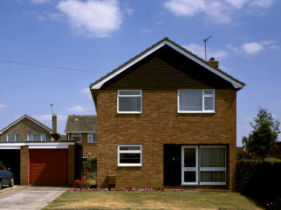 20Th Century Housing, Cheltenham by David Mark Soulsby Pricing Limited Edition Print image