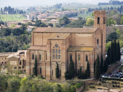 Basilica Di San Domenico, Siena, Tuscany, Italy by David Clapp Pricing Limited Edition Print image
