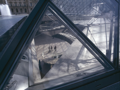 Pyramid, Louvre, Paris, 1989, Architect: I,M, Pei by Colin Dixon Pricing Limited Edition Print image