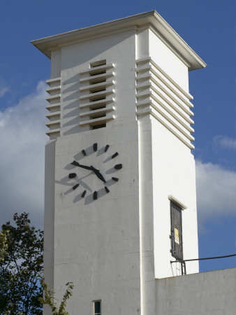 Surbiton Railway Station, Surrey, 1937-38, Clock Tower, Architect: J, R, Scott by G Jackson Pricing Limited Edition Print image