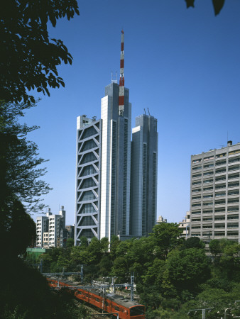 Century Tower, Tokyo, 1987 - 1991, Architect: Foster Associates by Ian Lambot Pricing Limited Edition Print image
