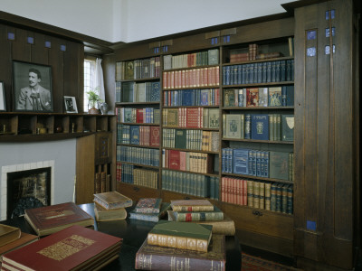 The Hill House, Helensburgh, Dumbartonshire, Scotland, 1902-04, The Library by Mark Fiennes Pricing Limited Edition Print image