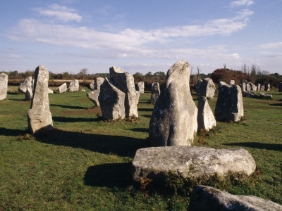 Standing Stones, Carnac, Brittany by Mark Fiennes Pricing Limited Edition Print image