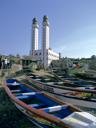 Ouakam Mosque, Dakar, Exterior by Marcel Malherbe Pricing Limited Edition Print image