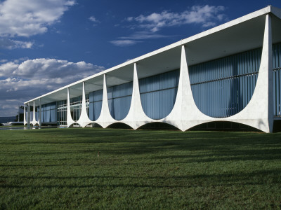 Alvorada Palace, The President's Residence, Brasilia, 1958, Architect: Oscar Niemeyer by Kadu Niemeyer Pricing Limited Edition Print image
