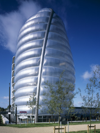 National Space Centre, Leicester (2001) Exterior View, Architect: Nicholas Grimshaw by Martine Hamilton Knight Pricing Limited Edition Print image