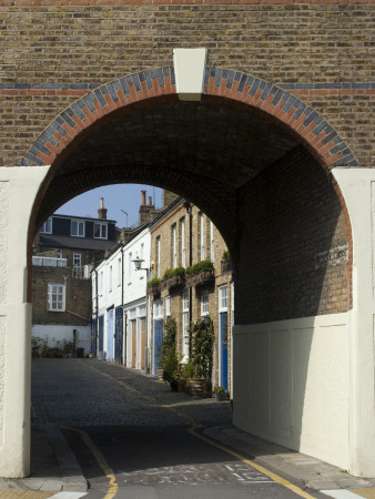 Baynes Mews, Off Englands Lane, Belsize Park, London Nw3 by Natalie Tepper Pricing Limited Edition Print image