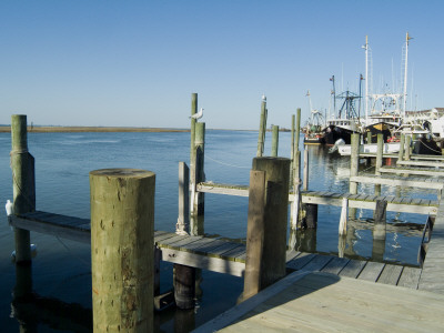 Moorings, Chincoteague, Virginia by Natalie Tepper Pricing Limited Edition Print image