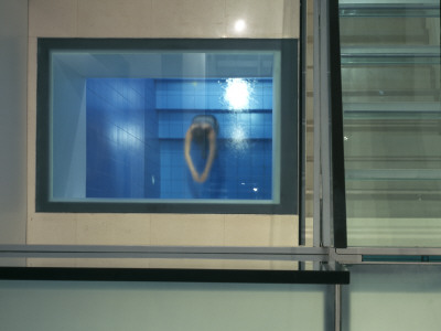 Modern House With Basement Pool, Hampstead - Interior - Swimming Pool, Belsize Architects by Nicholas Kane Pricing Limited Edition Print image